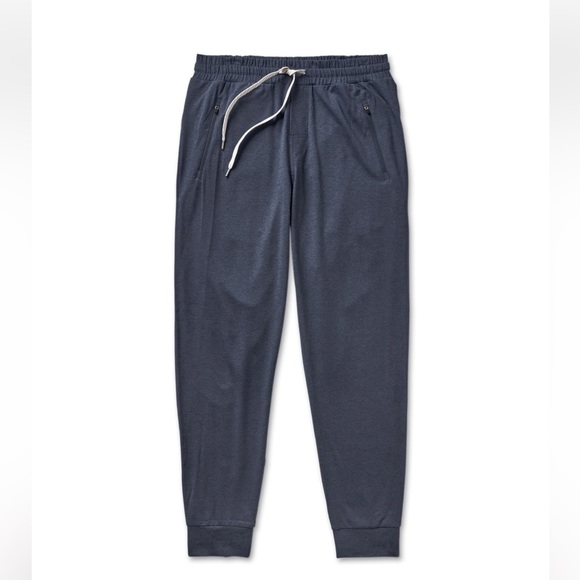 Vuori Ponto Performance Jogger in Azure Heather - Picture 3 of 8